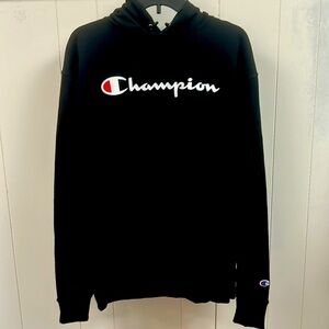 Championship hoodie black‎